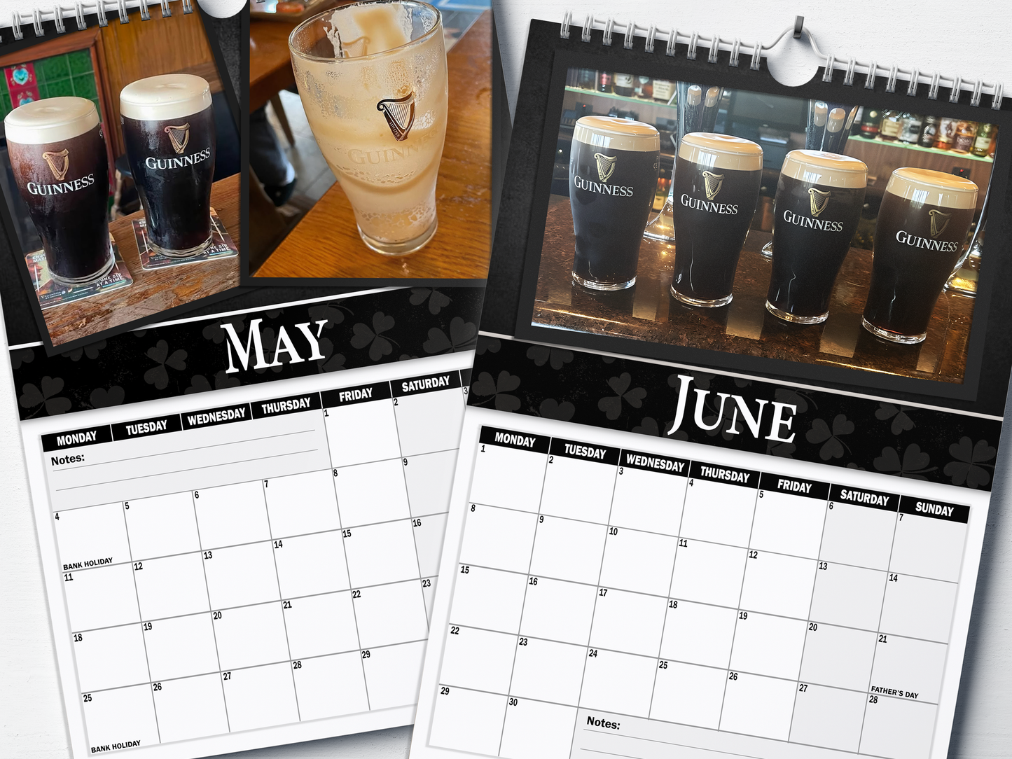 Guinness - 2026 A4 Wall Calendar