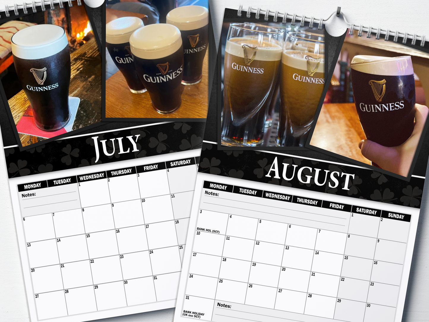 Guinness - 2026 A4 Wall Calendar
