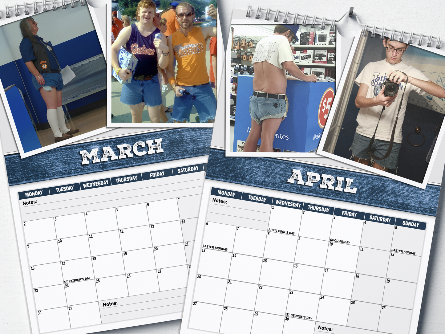 Life's Too Jort - 2026 A4 Wall Calendar