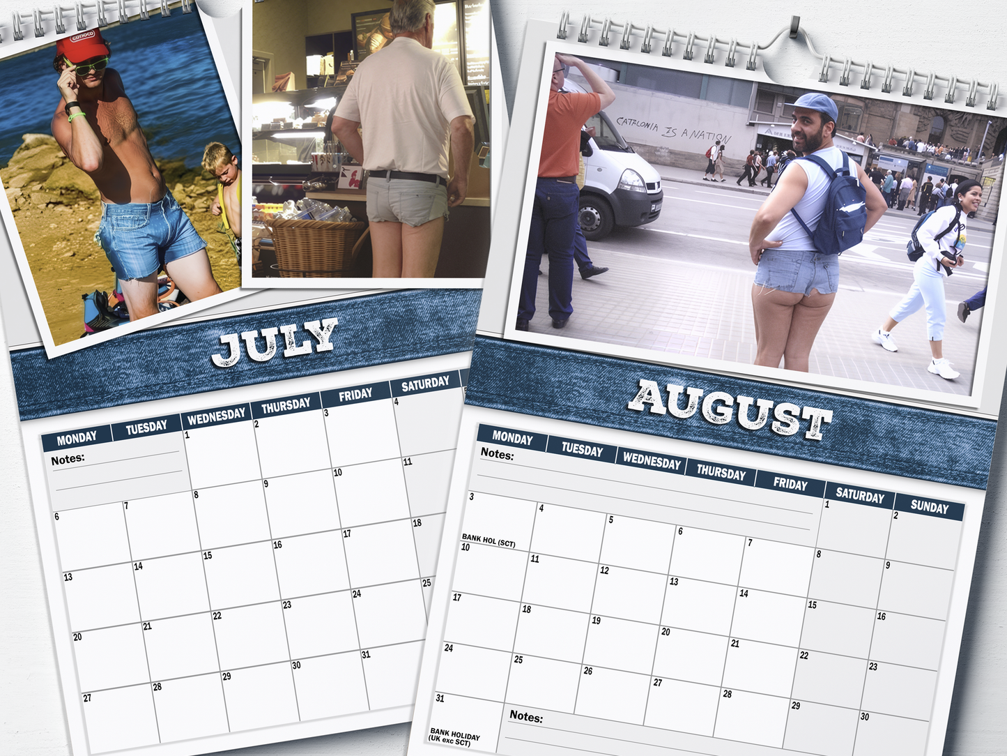 Life's Too Jort - 2026 A4 Wall Calendar