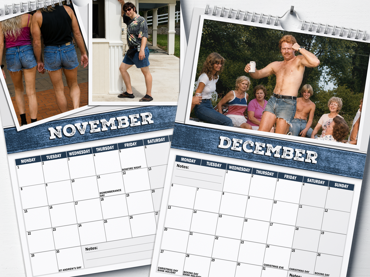 Life's Too Jort - 2027 A4 Wall Calendar