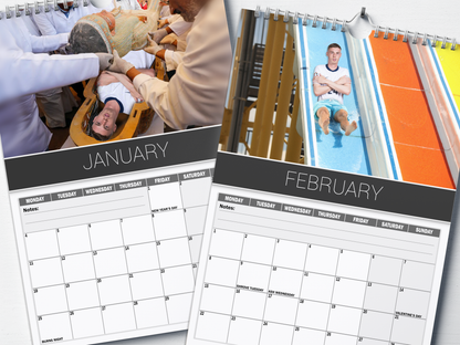 Cole Palmer - 2027 A4 Wall Calendar