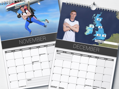 Cole Palmer - 2027 A4 Wall Calendar