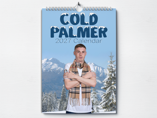 Cole Palmer - 2027 A4 Wall Calendar