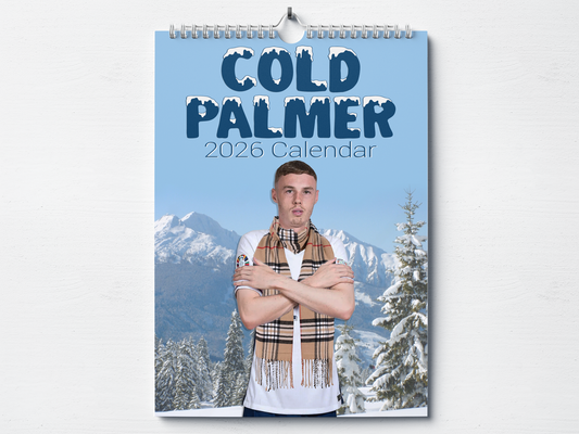 Cole Palmer - 2026 A4 Wall Calendar