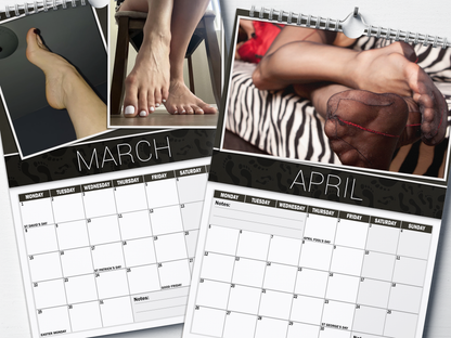 Ultimate Foot Lover - 2027 A4 Wall Calendar