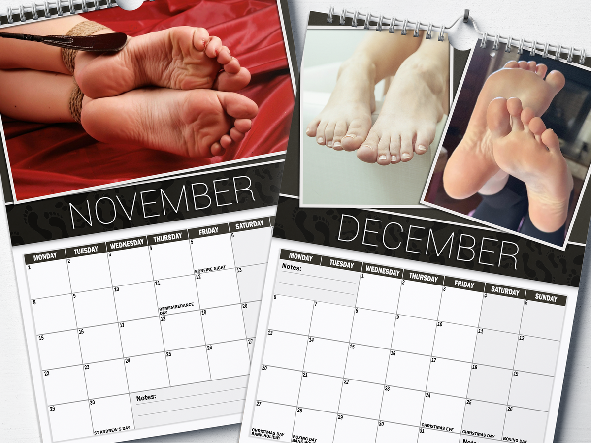 Ultimate Foot Lover - 2027 A4 Wall Calendar