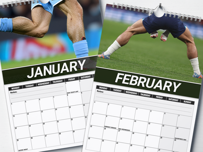 Jack Grealish's Calves - 2027 A4 Wall Calendar