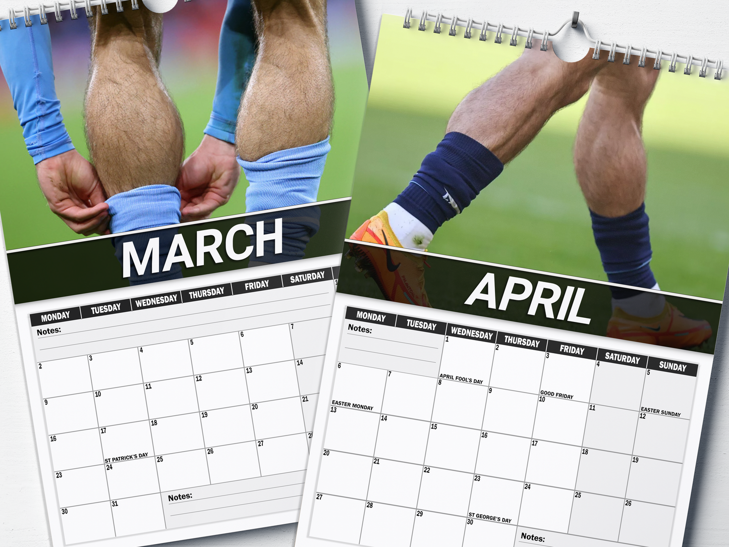 Jack Grealish's Calves - 2026 A4 Wall Calendar