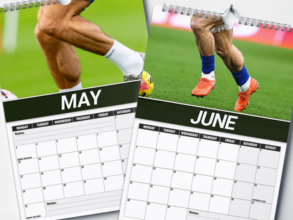 Jack Grealish's Calves - 2027 A4 Wall Calendar