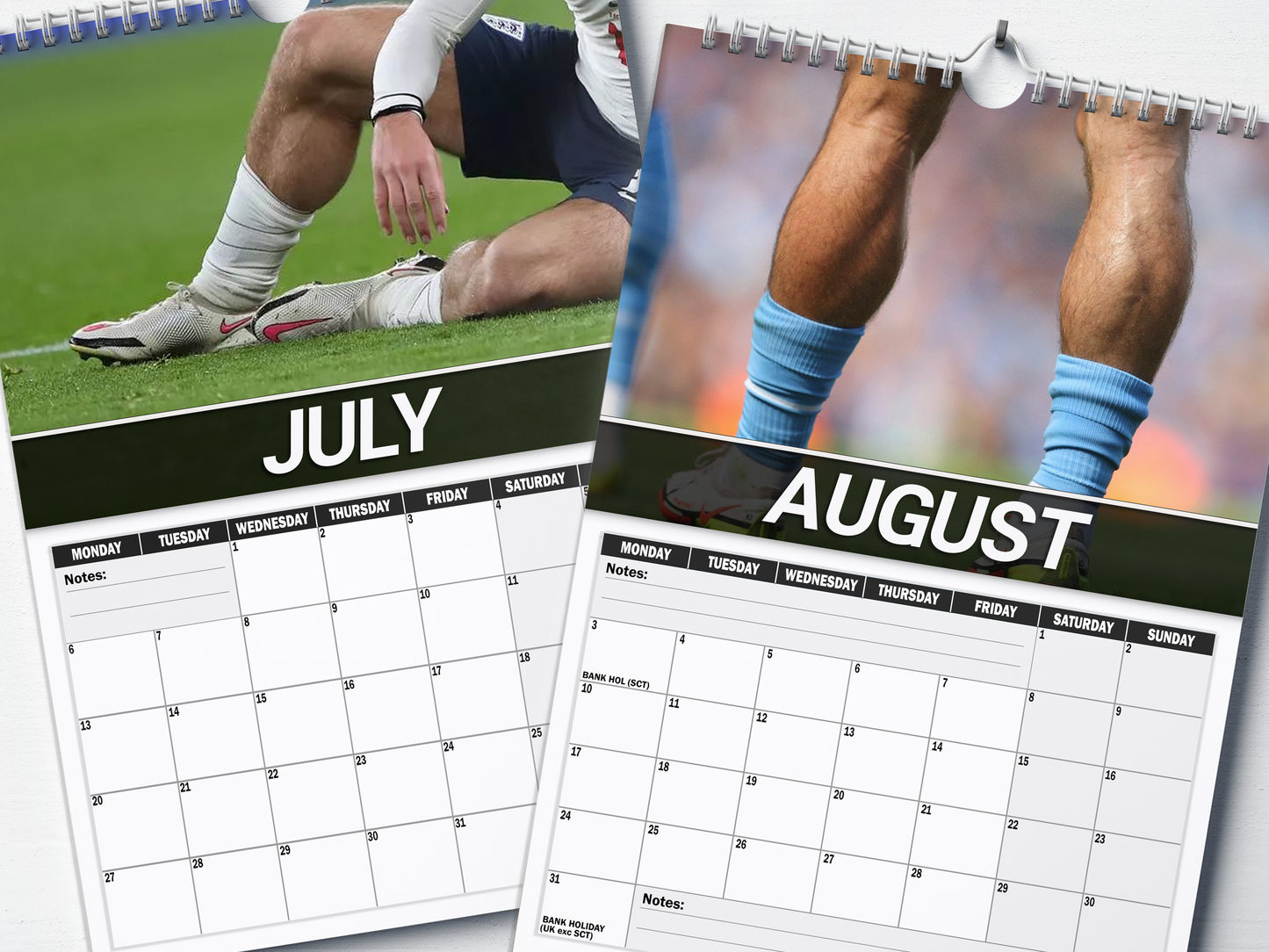 Jack Grealish's Calves - 2026 A4 Wall Calendar