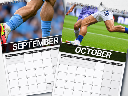 Jack Grealish's Calves - 2027 A4 Wall Calendar