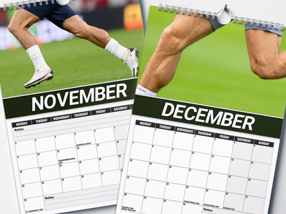 Jack Grealish's Calves - 2026 A4 Wall Calendar