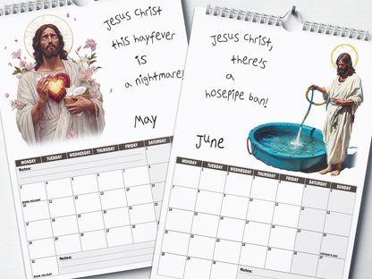 Jesus Christ - 2027 A4 Wall Calendar