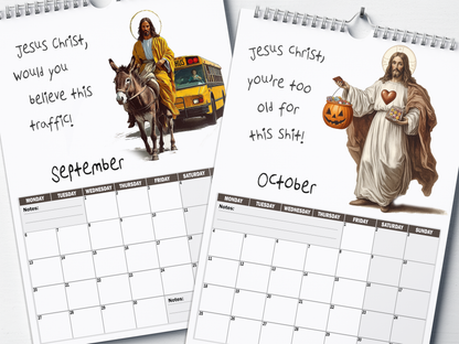 Jesus Christ - 2027 A4 Wall Calendar