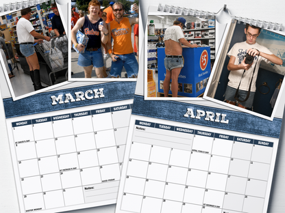Life's Too Jort - 2027 A4 Wall Calendar
