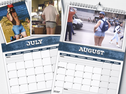 Life's Too Jort - 2026 A4 Wall Calendar
