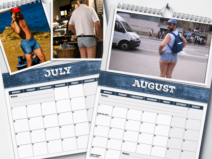 Life's Too Jort - 2027 A4 Wall Calendar
