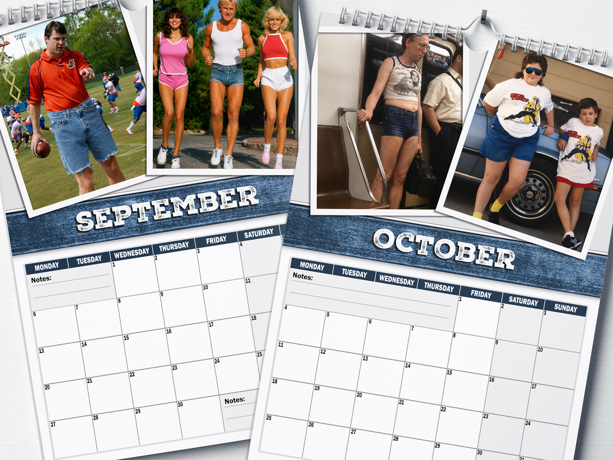 Life's Too Jort - 2027 A4 Wall Calendar
