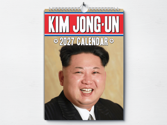 North Korea - 2027 A4 Wall Calendar