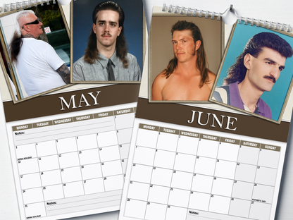 World's Finest Mullets - 2027 A4 Wall Calendar