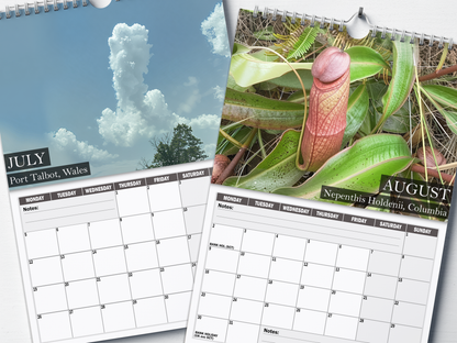 Nature's Nudes - 2027 A4 Wall Calendar