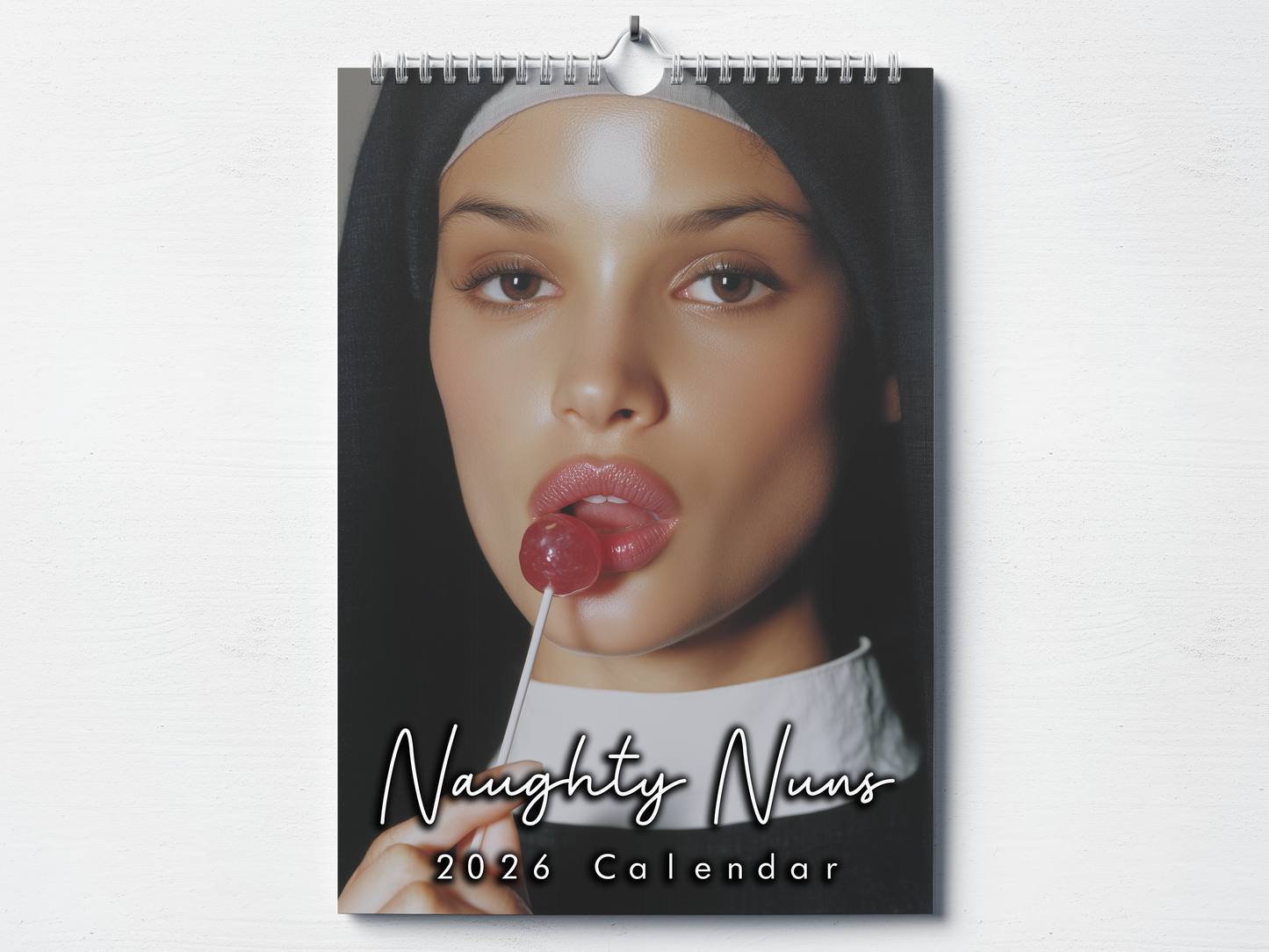 Naughty Nuns - 2026 A4 Wall Calendar