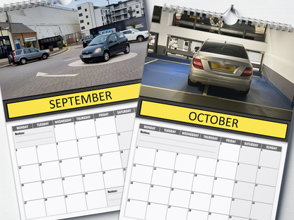 Bad Parking : Hall of Shame - 2027 A4 Wall Calendar