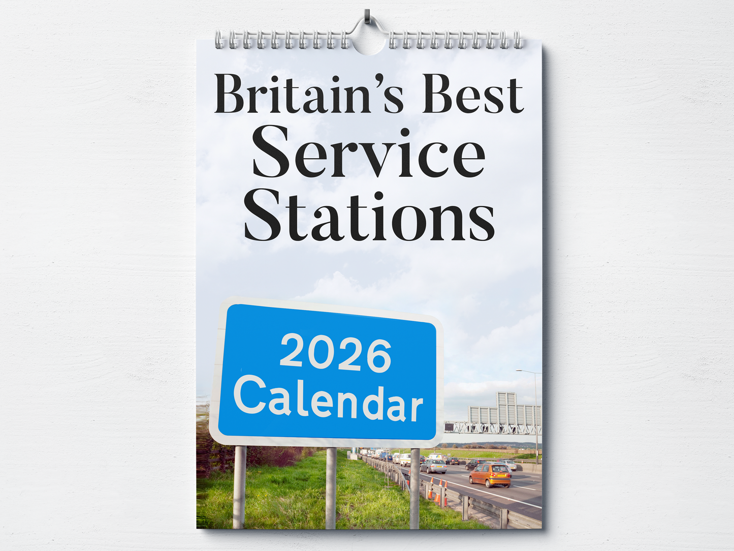Britain's Best Service Stations - 2026 A4 Wall Calendar