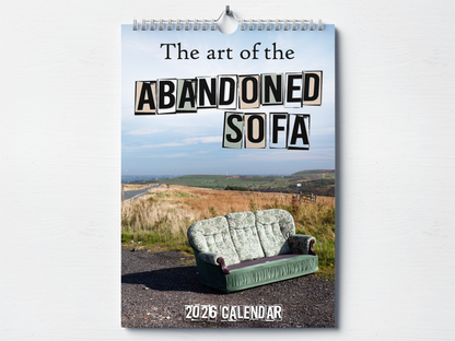 Abandoned Sofas - 2026 A4 Wall Calendar