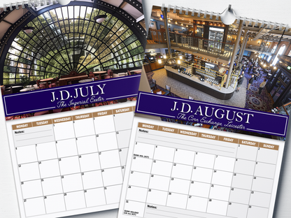 Wetherspoons - 2026 A4 Wall Calendar