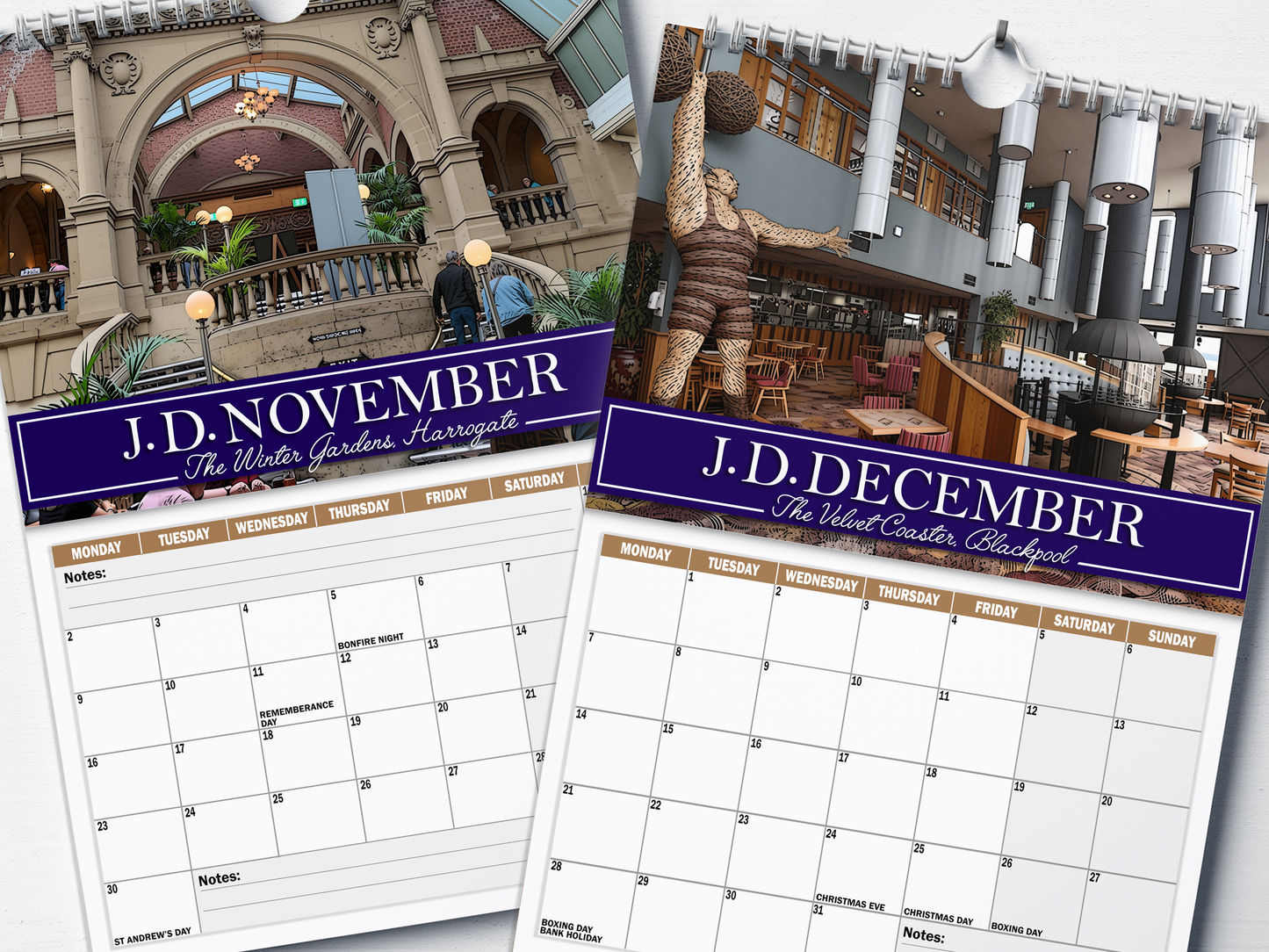 Wetherspoons - 2026 A4 Wall Calendar