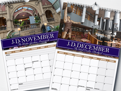 Wetherspoons - 2026 A4 Wall Calendar