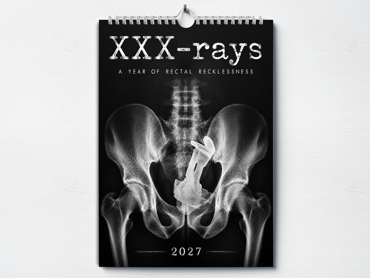 XXX-Rays - 2027 A4 Wall Calendar